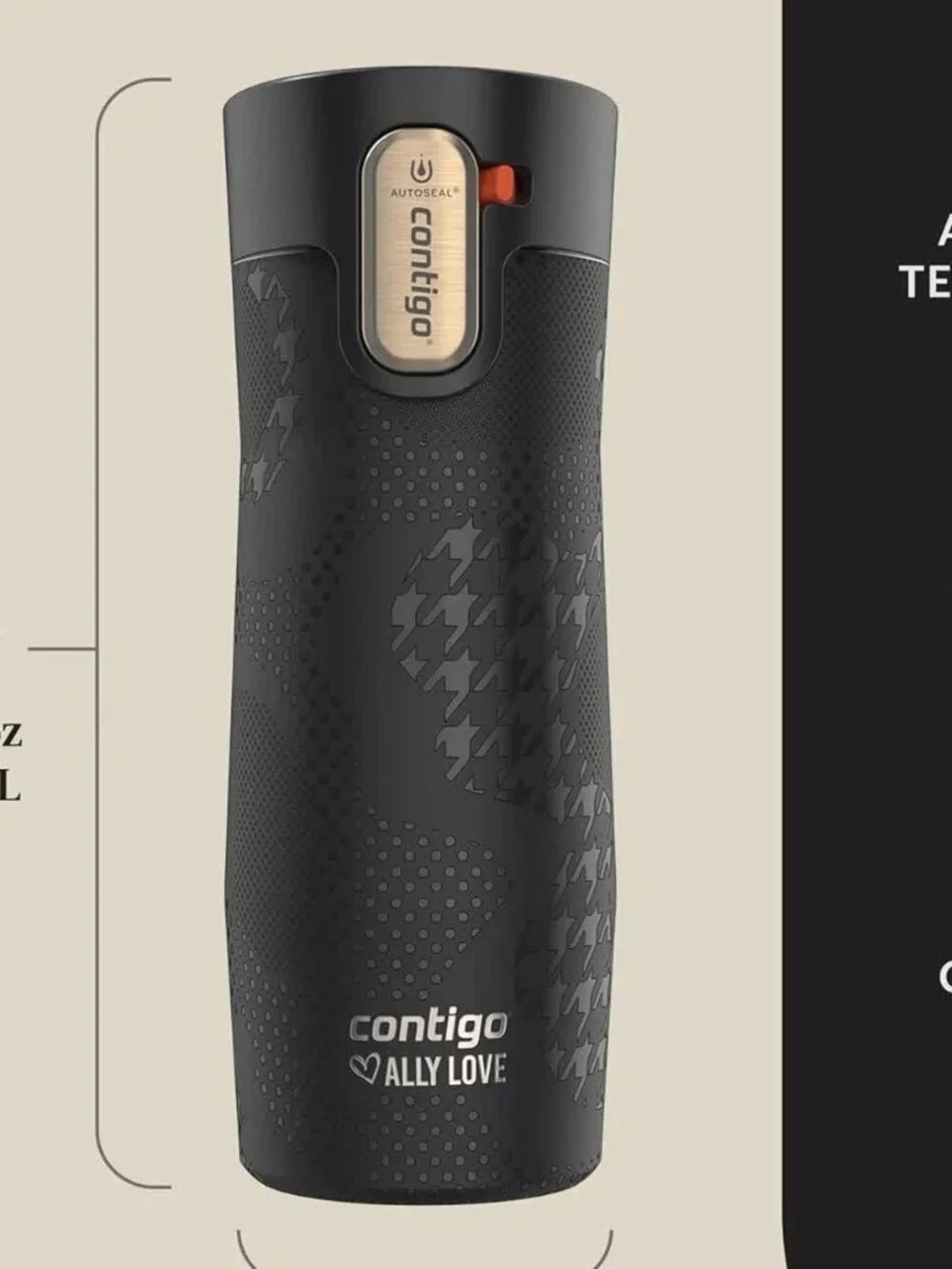 Contigo x Ally Love Stainless Steel Vacuum-Insulated Travel Mug West Loop 3.0